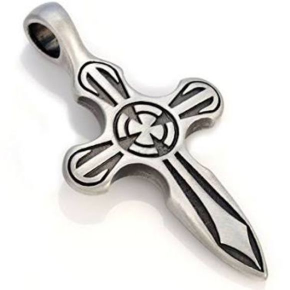 Bico Other - CARVER CROSS pendant, Perseverance & Steadfast